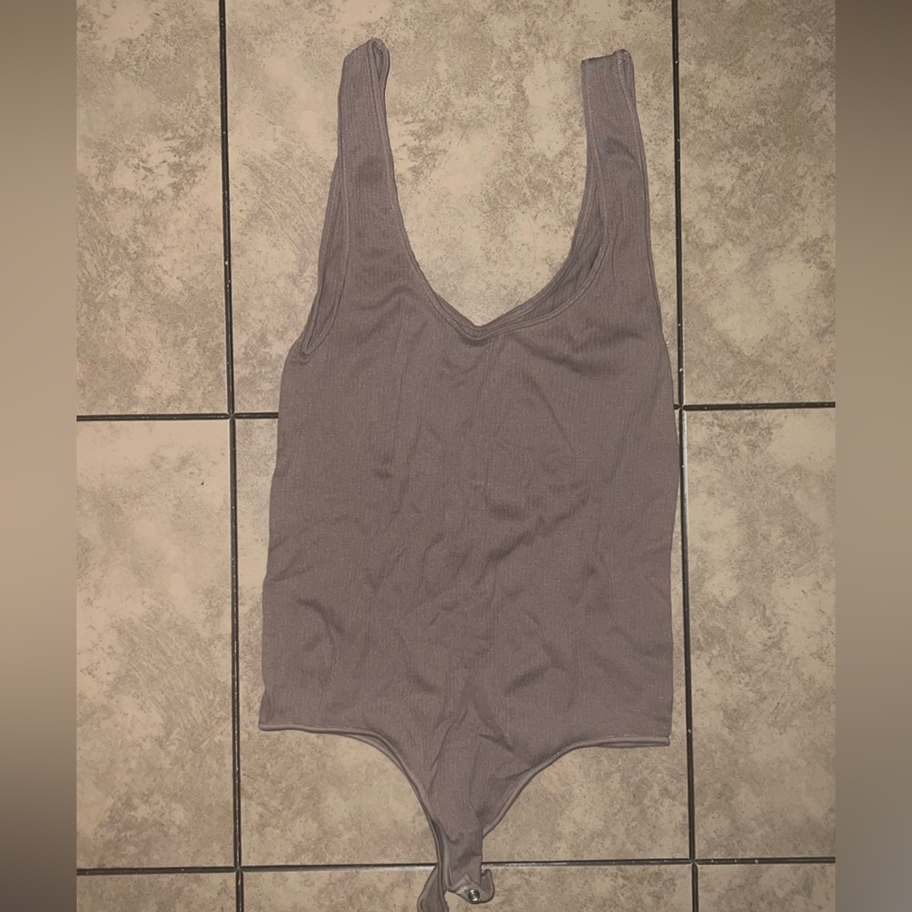 Skims STRETCH RIB SCOOP TANK BODYSUIT